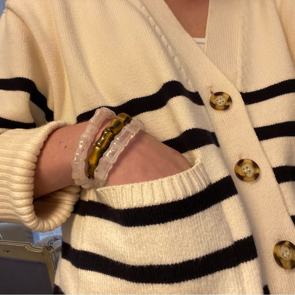Hazen and Co. Bamboo Bracelet Stack